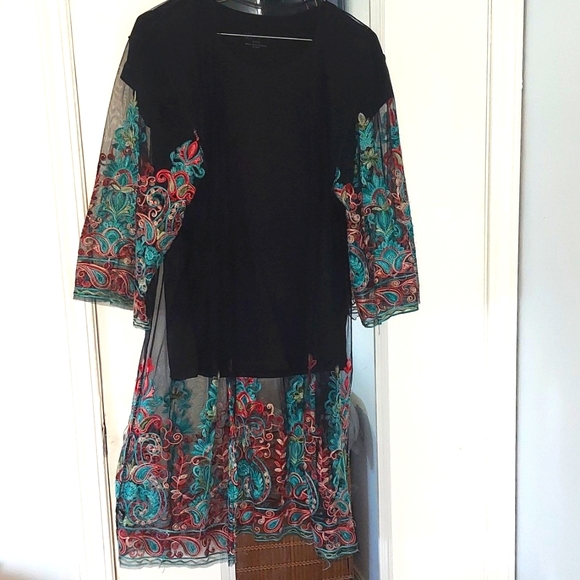 2 piece bundle Kimono, Cover Up - colorful, boho,chic - Picture 2 of 9